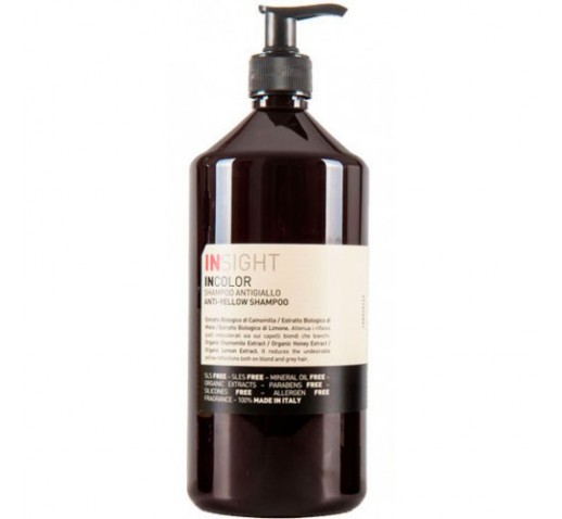 ANTI-YELLOW SHAMPOO bottel  900 ml Шампунь для нейтрализации жёлтого оттенка волос NEW!