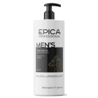 EPICA Men&#039;s Мужской шампунь с кондиционирующим эффектом, маслом апельсина, экстрактом бамбука и витамином PP, 1000 мл.