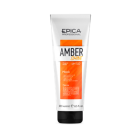 EPICA Amber Shine ORGANIC Маска для восстановления и питания с облепиховым маслом, маслом макадамии, экстрактом шалфея, глюконамидом и фосфолипидным комплексом ,  250 мл.