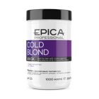 EPICA Cold Blond Маска с фиолетовым пигментом, маслом макадамии и экстрактом ромашки, 1000 мл.