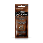 Крем с эффектом автозагара 'Choco Milk' с маслом какао, маслом ши, маслом миндаля, протеинами молока, витаминным комплексом и бронзаторами.